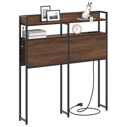 Opbevaringshovedgavl Brun eg Konstrueret træ