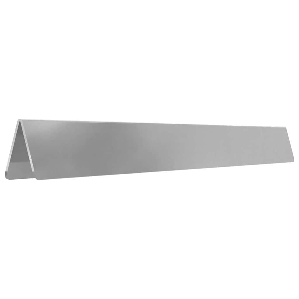 Plænekant Sølv 450 x 0,05 x 10 cm Galvaniseret stål