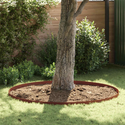 Plænekant 450 x 10 cm Cortenstål Rusten