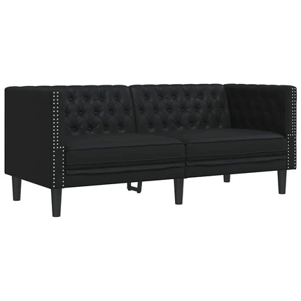 Sofa Sort 174 x 74,5 x 70,5 cm PVC