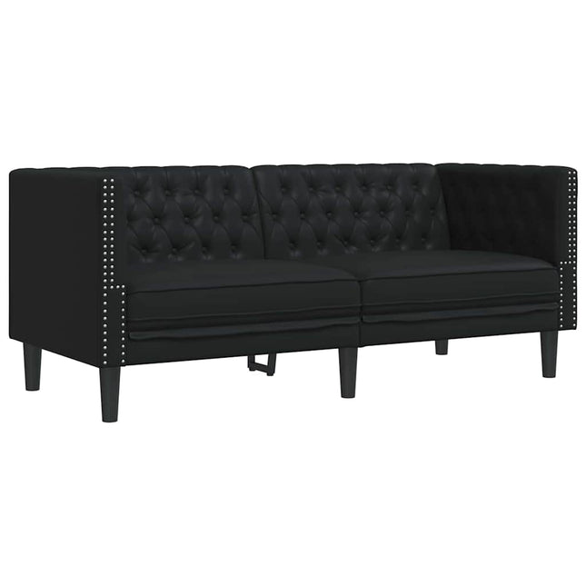 Sofa Sort 174 x 74,5 x 70,5 cm PVC