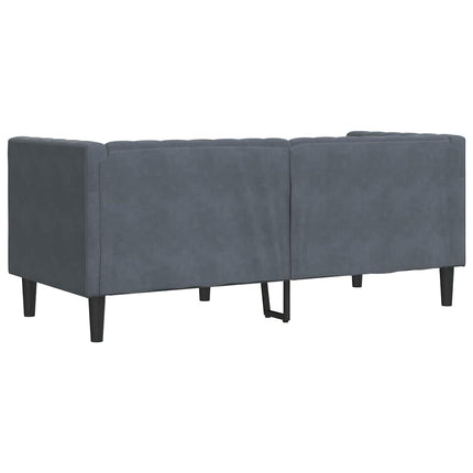 Sofa Mørkegrå 174 x 74,5 x 70,5 cm Fløjl