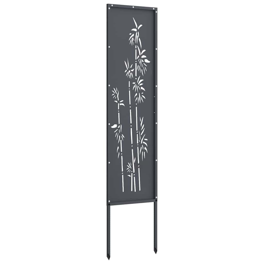Have privatliv skærm Antracit 32 x 140 cm Koldvalset stål