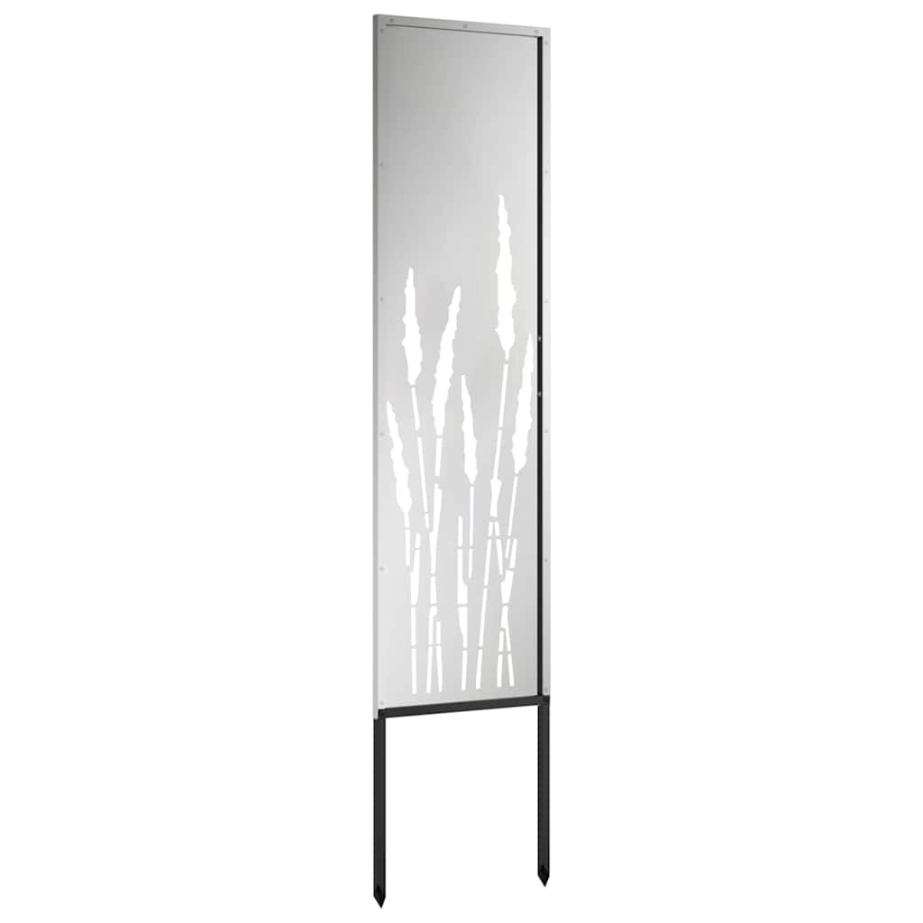 Have privatliv skærm Sølv 32 x 140 cm Galvaniseret stål