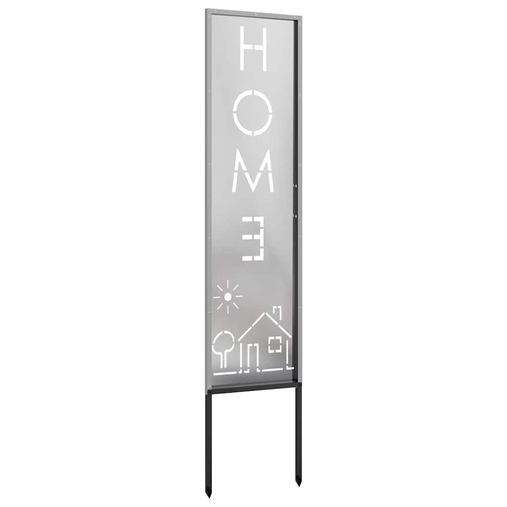 Have privatliv skærm Fretwork Sølv 32 x 140 cm Rustfrit stål