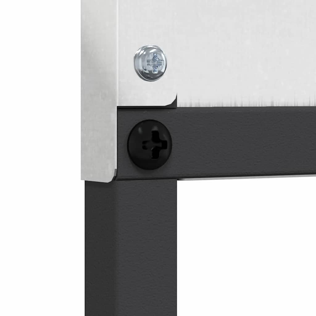 Have privatliv skærm Fretwork Sølv 50 x 140 cm Rustfrit stål