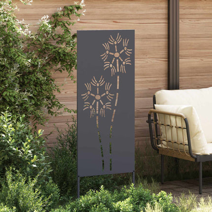 Have privatliv skærm Antracit 50 x 140 cm Koldvalset stål