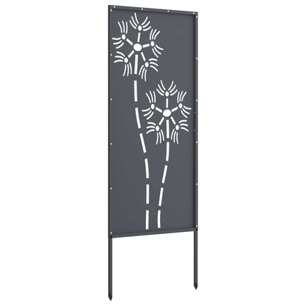Have privatliv skærm Antracit 50 x 140 cm Koldvalset stål