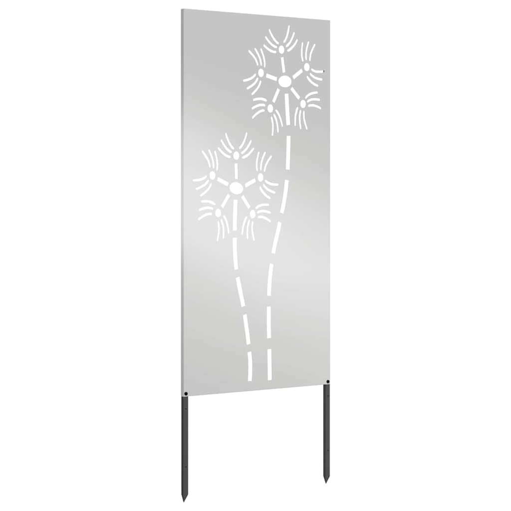 Have privatliv skærm Sølv 50 x 140 cm Galvaniseret stål