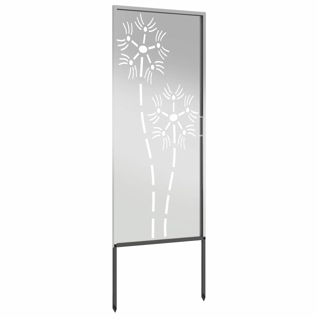 Have privatliv skærm Sølv 50 x 140 cm Galvaniseret stål
