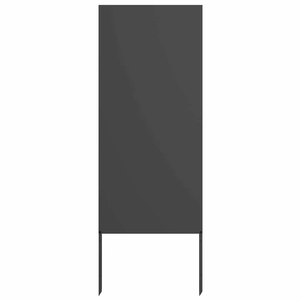 Have privatliv skærm Fretwork Sort 50 x 140 cm Koldvalset stål