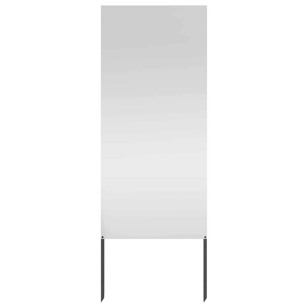 Have privatliv skærm Sølv 50 x 140 cm Galvaniseret stål