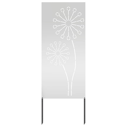 Have privatliv skærm Sølv 50 x 140 cm Galvaniseret stål