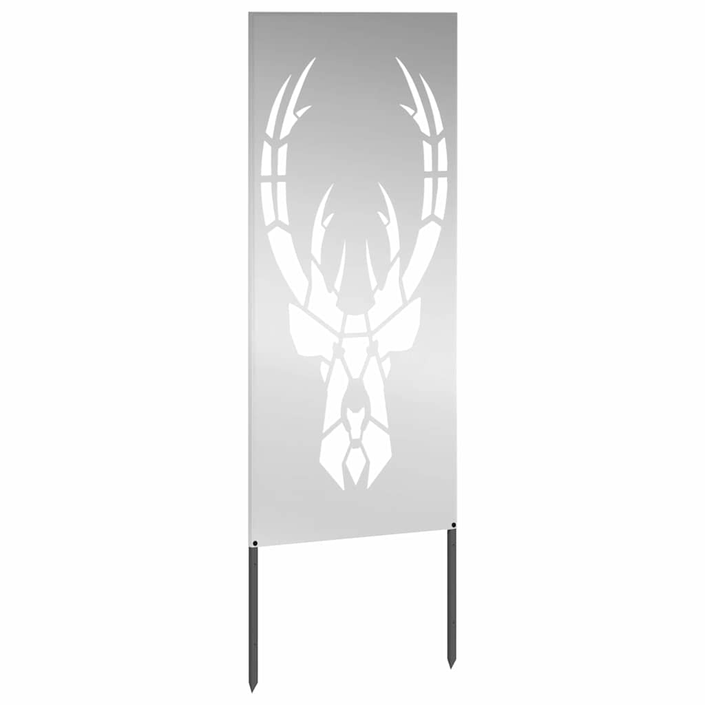 Have privatliv skærm Sølv 50 x 140 cm Galvaniseret stål