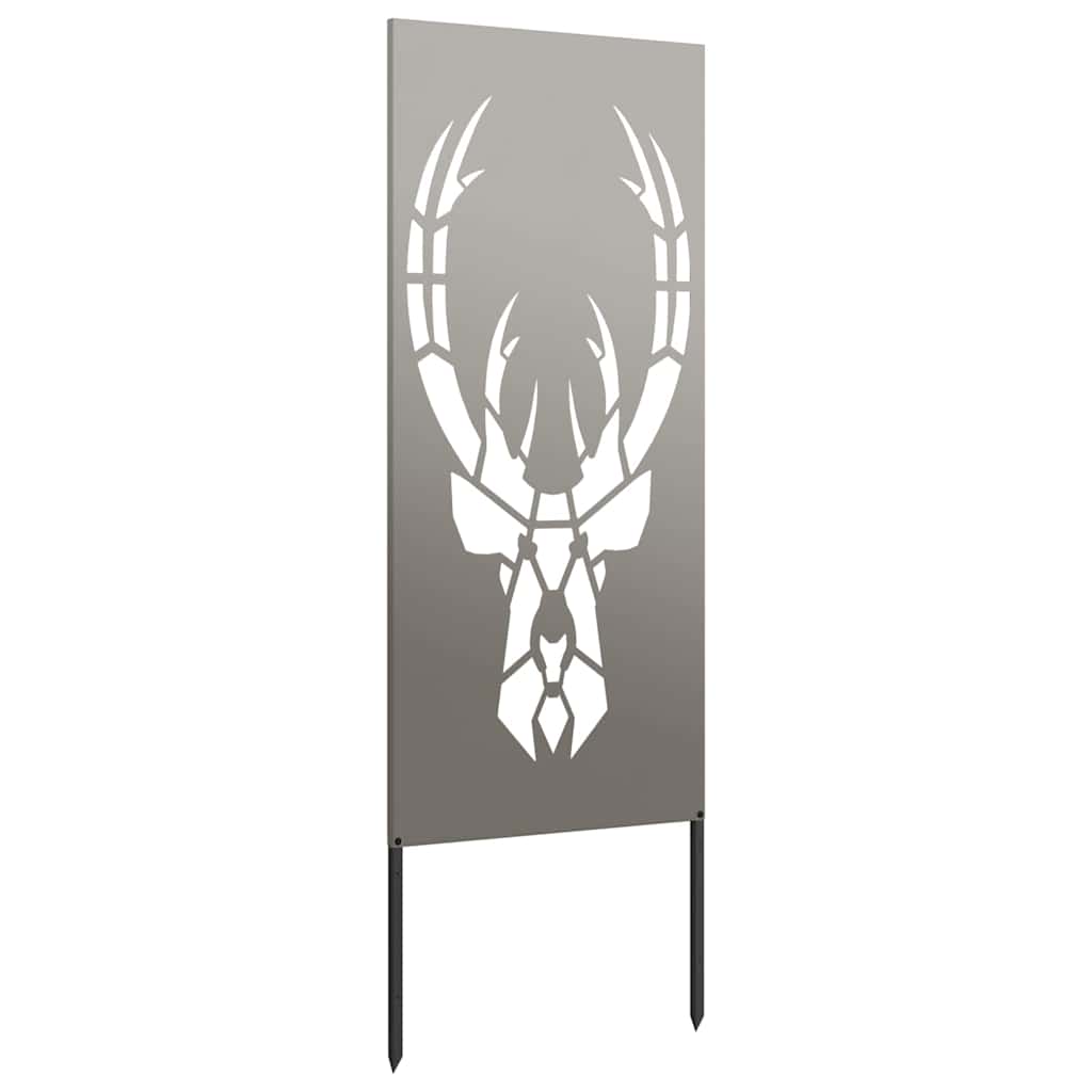 Have privatliv skærm Rusten 50 x 140 cm Forvitret stål