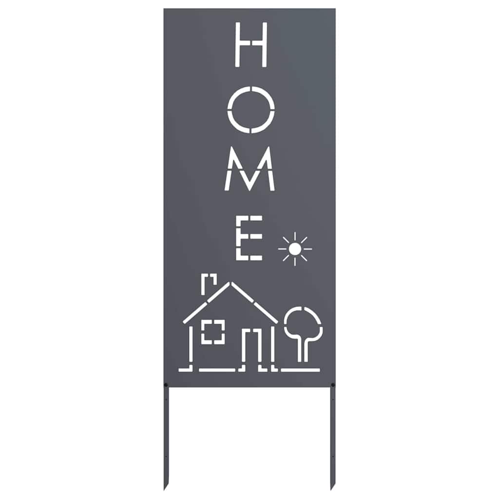 Have privatliv skærm Antracit 50 x 140 cm Koldvalset stål