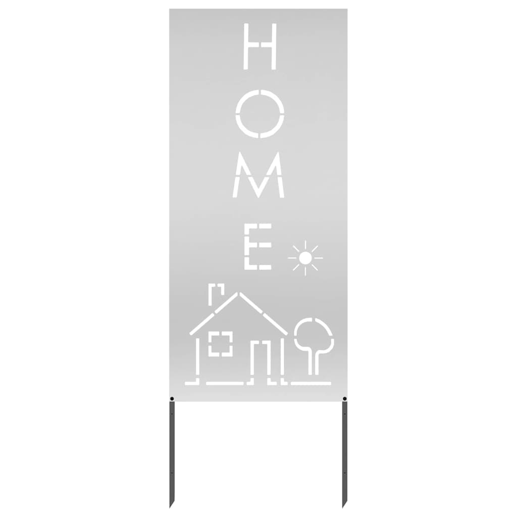 Have privatliv skærm Sølv 50 x 140 cm Galvaniseret stål