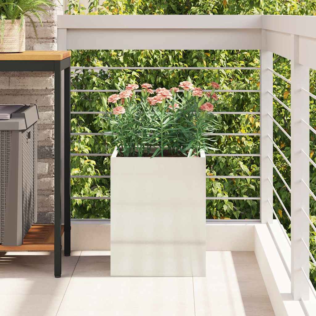 Have Blomsterkrukke Sølv Galvaniseret stål