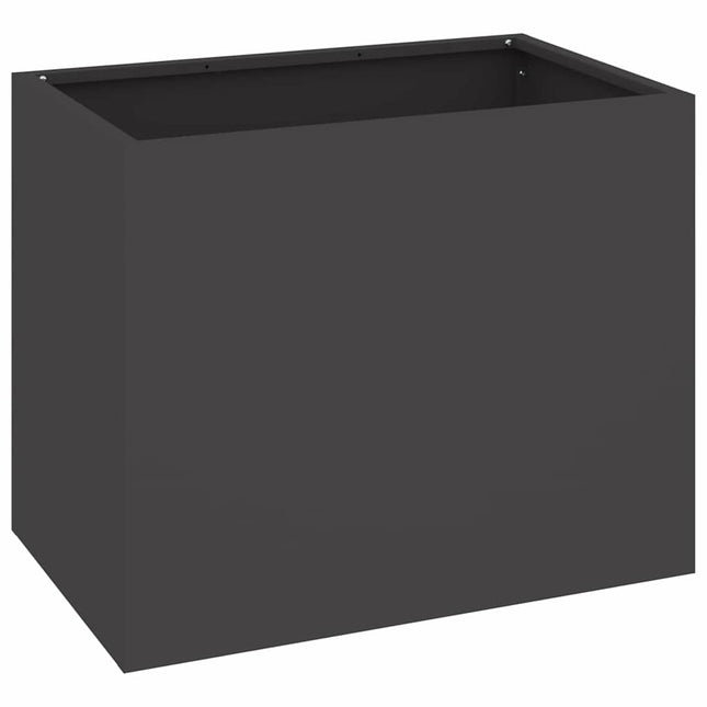 Have Blomsterkrukke Sort 50 x 32 x 40 cm Koldvalset stål