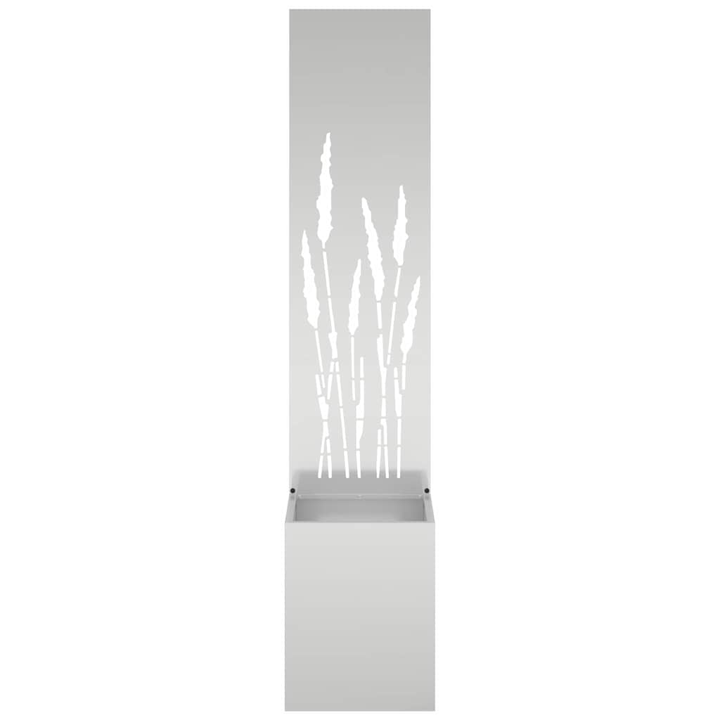 Have privatliv skærm Sølv 32 x 140 cm Galvaniseret stål