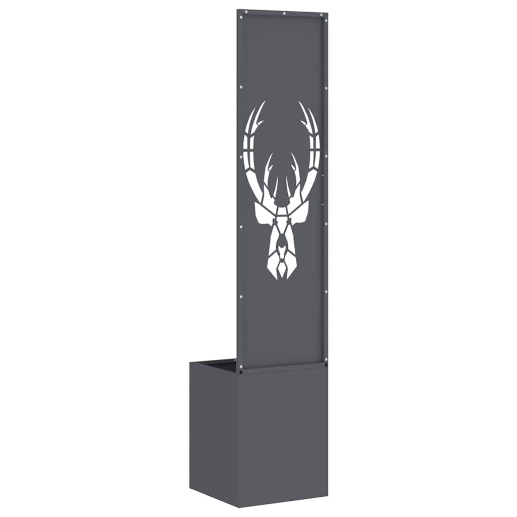 Have privatliv skærm Antracit 32 x 140 cm Koldvalset stål