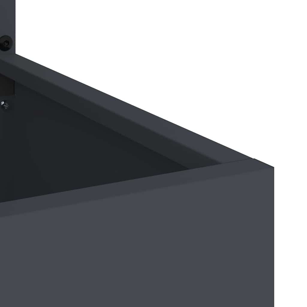 Have privatliv skærm Antracit 50 x 140 cm Koldvalset stål