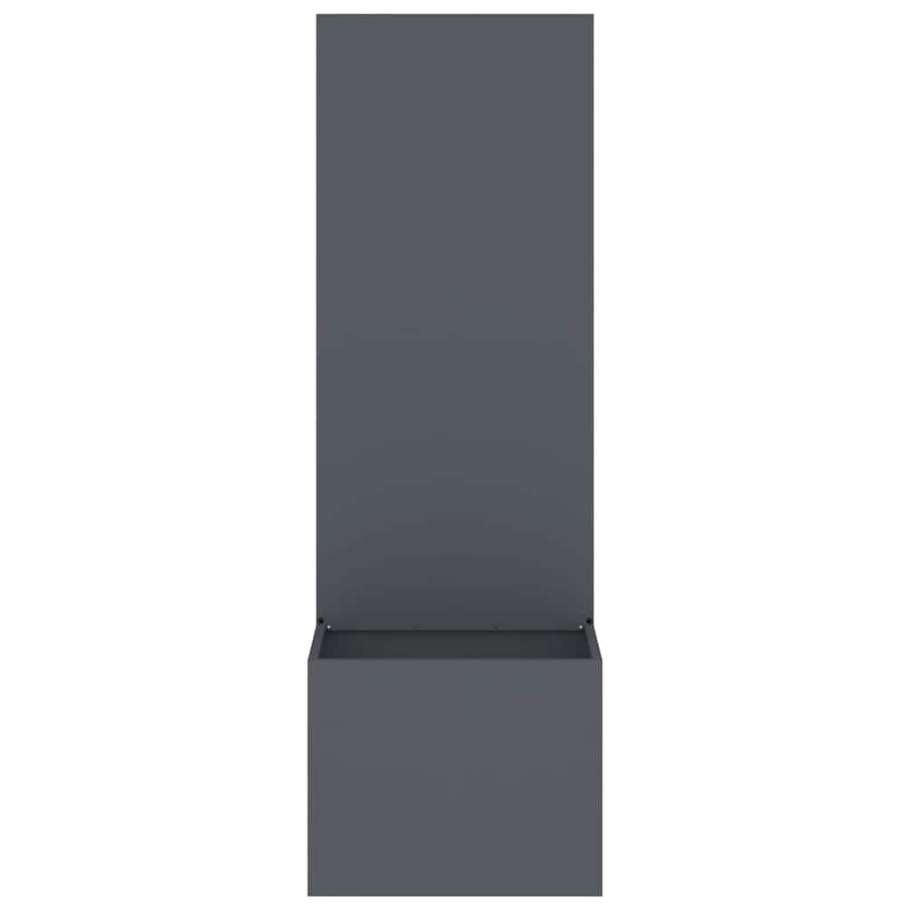 Have privatliv skærm Antracit 50 x 140 cm Koldvalset stål