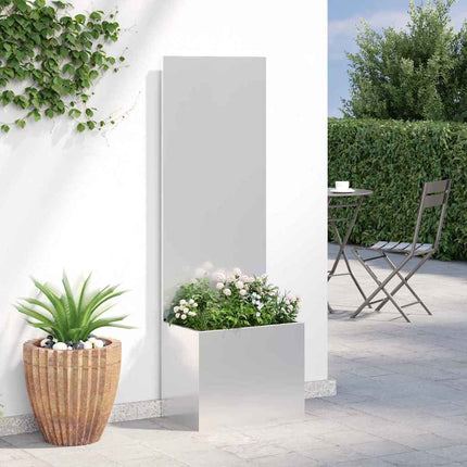 Have privatliv skærm Sølv 50 x 32 x 150 cm Galvaniseret stål
