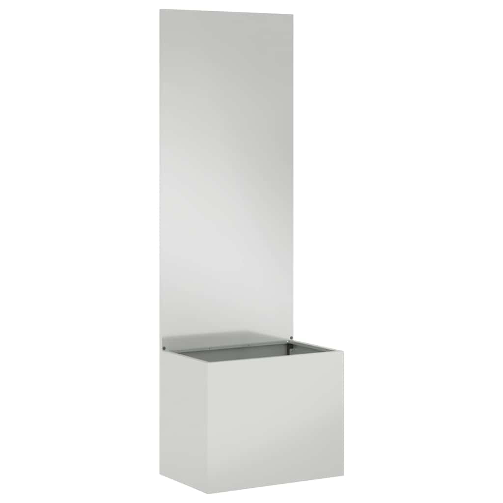 Have privatliv skærm Sølv 50 x 140 cm Galvaniseret stål