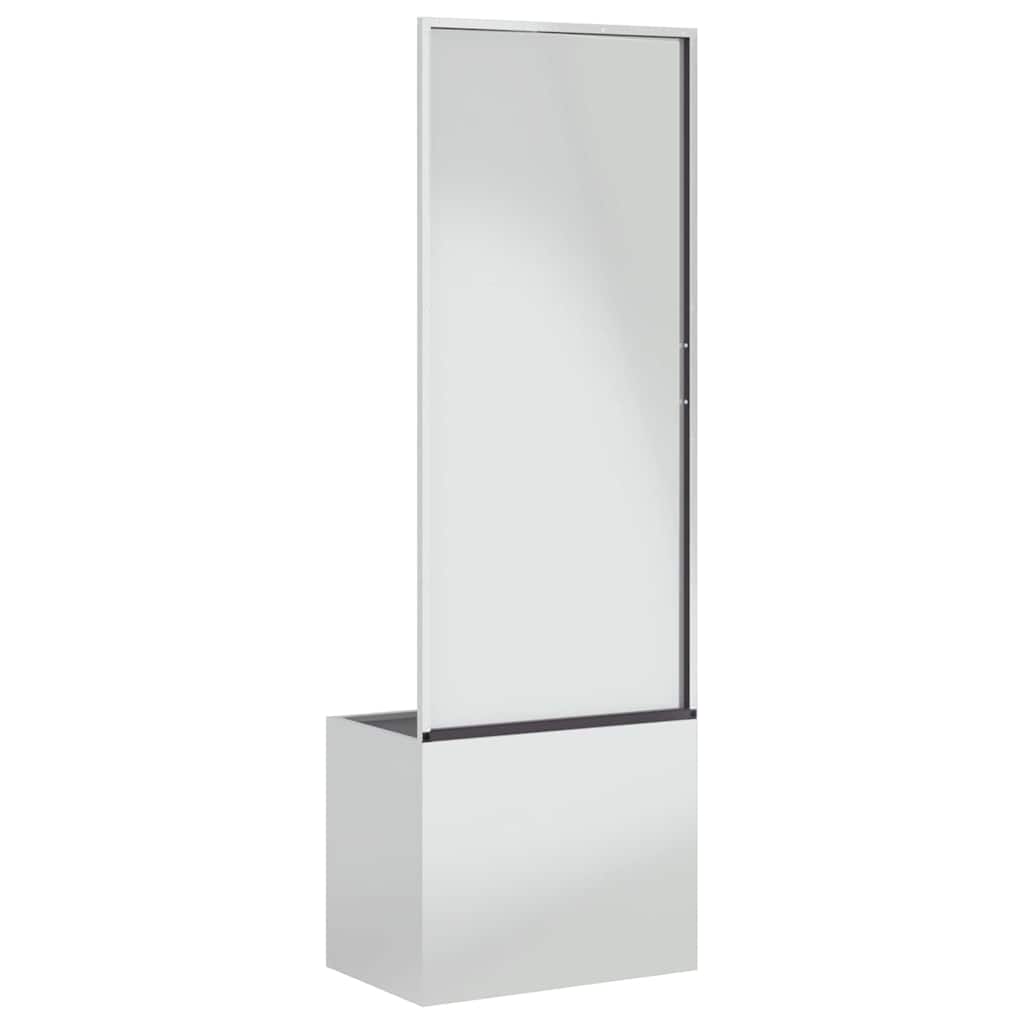 Have privatliv skærm Sølv 50 x 140 cm Galvaniseret stål