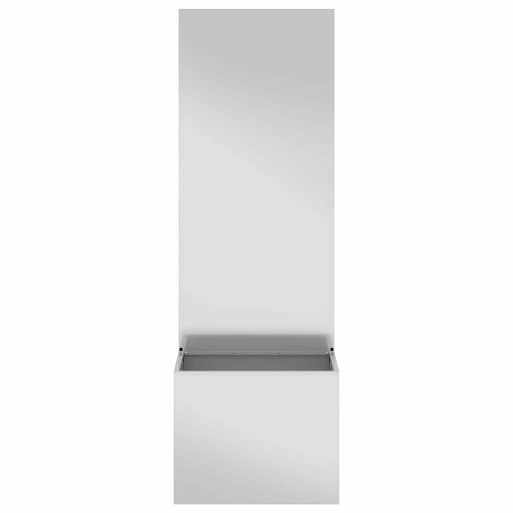 Have privatliv skærm Sølv 50 x 140 cm Galvaniseret stål