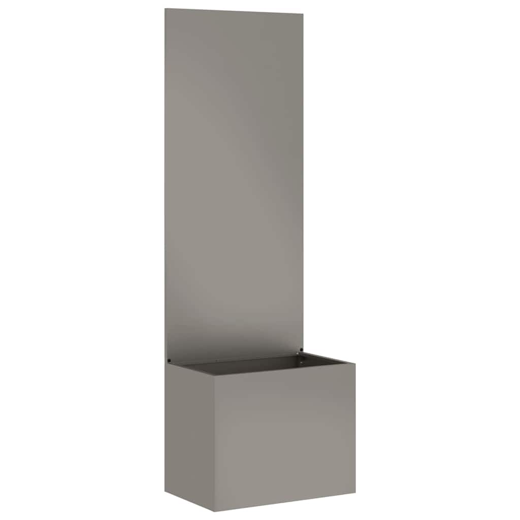 Have privatliv skærm Fretwork Rusten 50 x 140 cm Forvitret stål