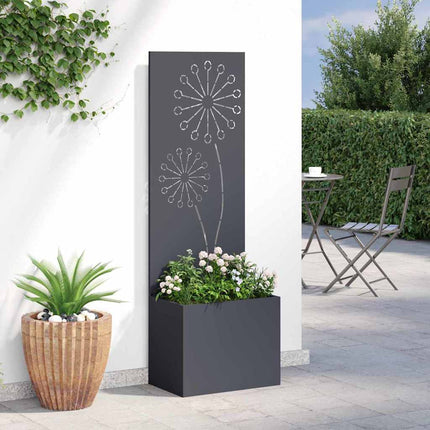 Have privatliv skærm Antracit 50 x 150 cm Koldvalset stål
