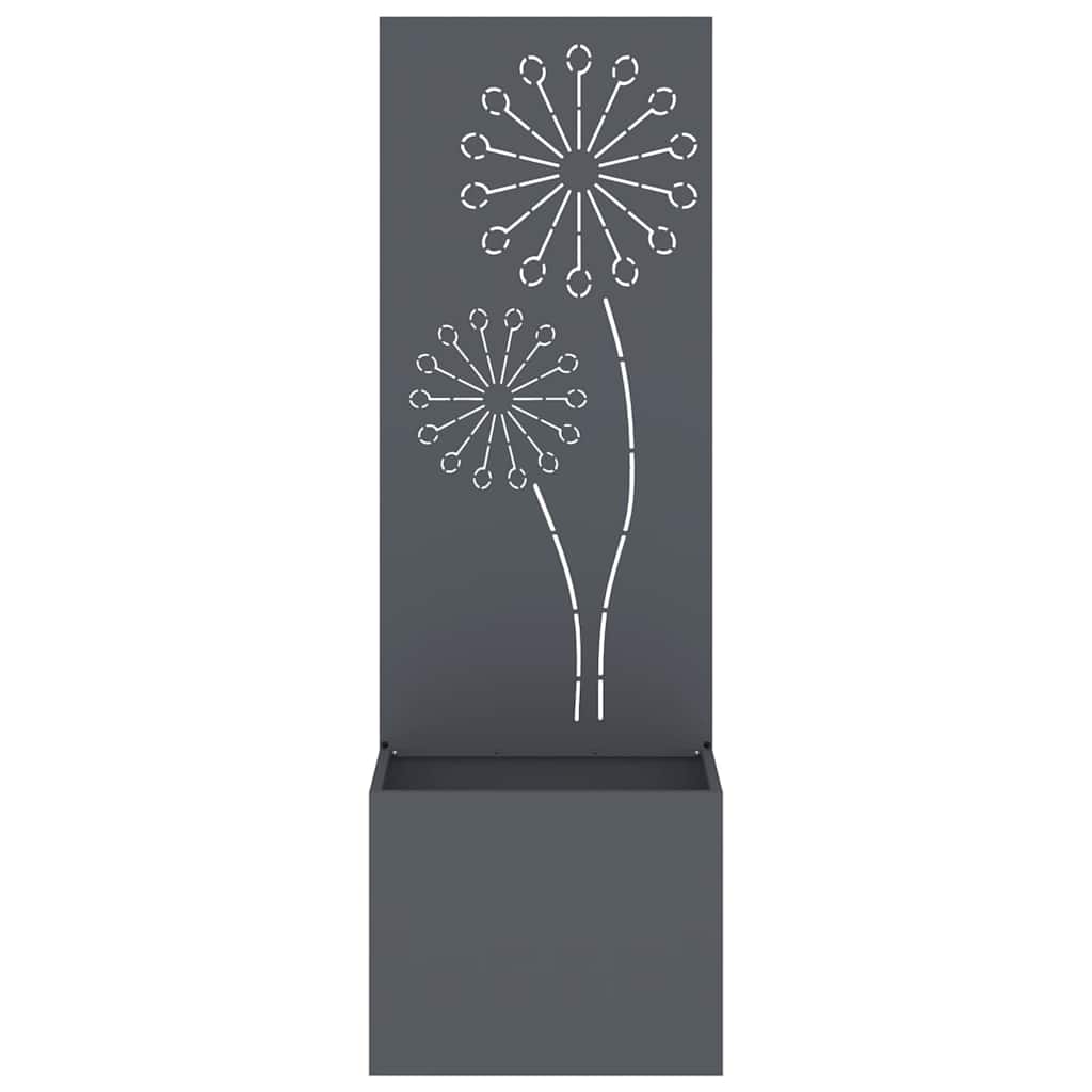 Have privatliv skærm Antracit 50 x 140 cm Koldvalset stål