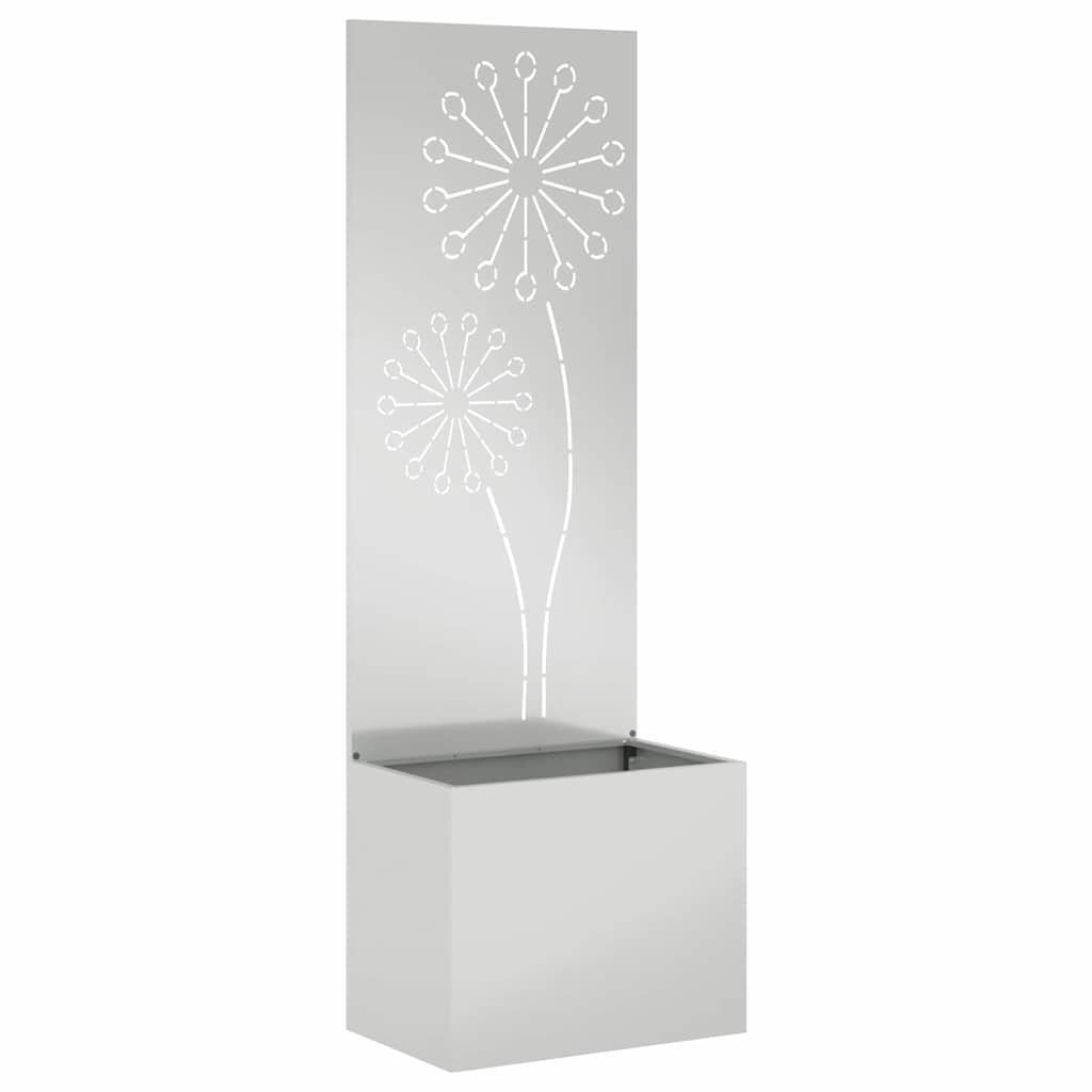 Have privatliv skærm Sølv 50 x 140 cm Galvaniseret stål