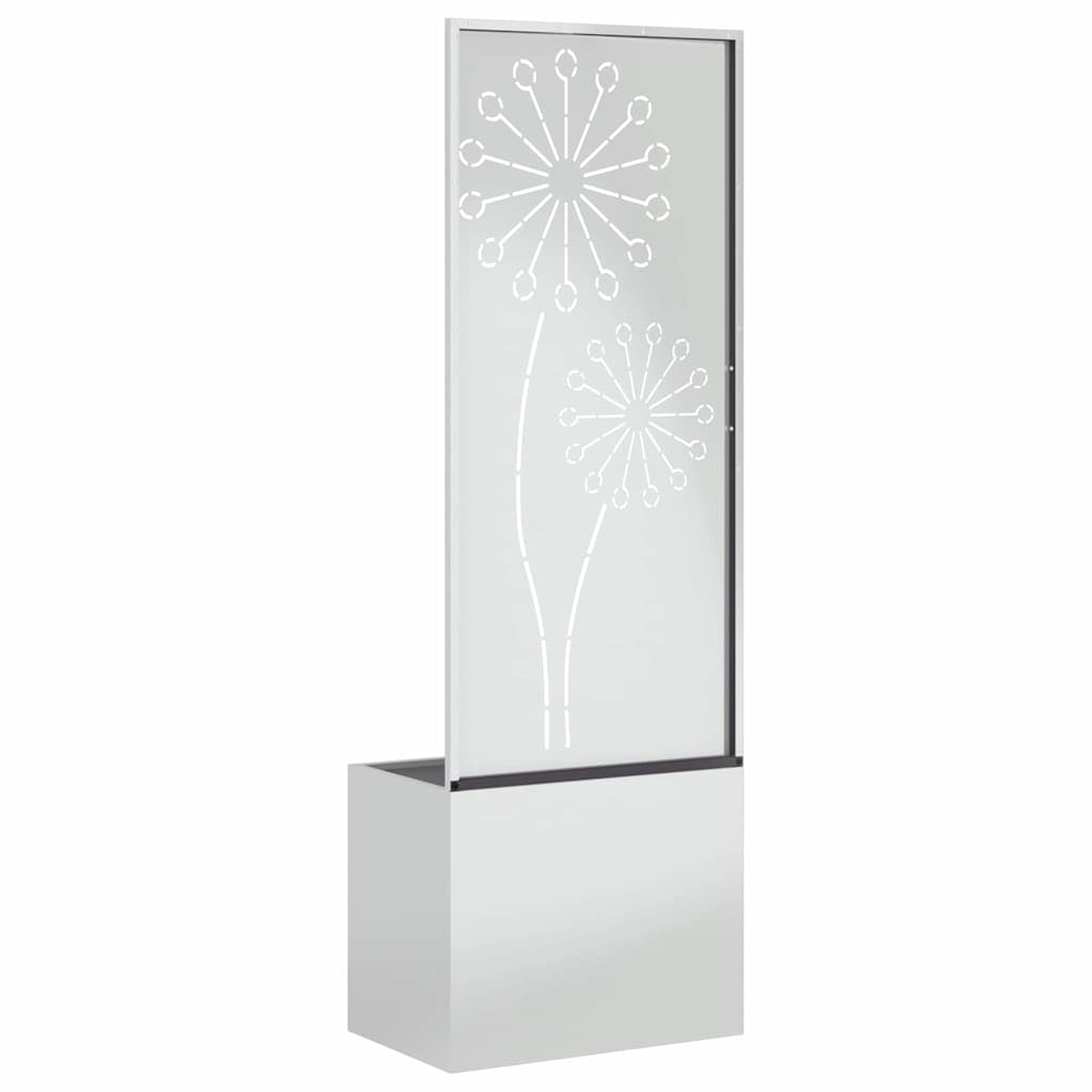 Have privatliv skærm Sølv 50 x 140 cm Galvaniseret stål