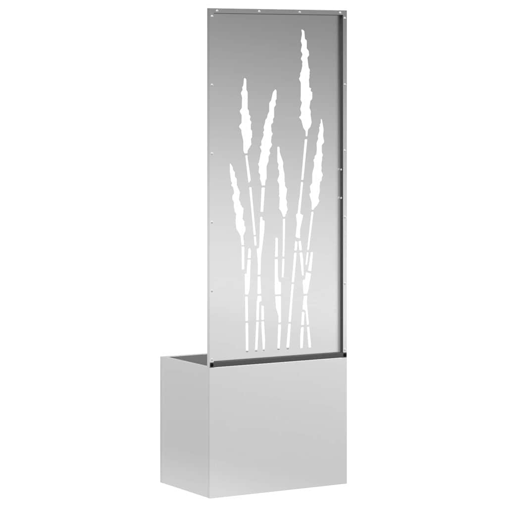 Have privatliv skærm Sølv 50 x 140 cm Galvaniseret stål