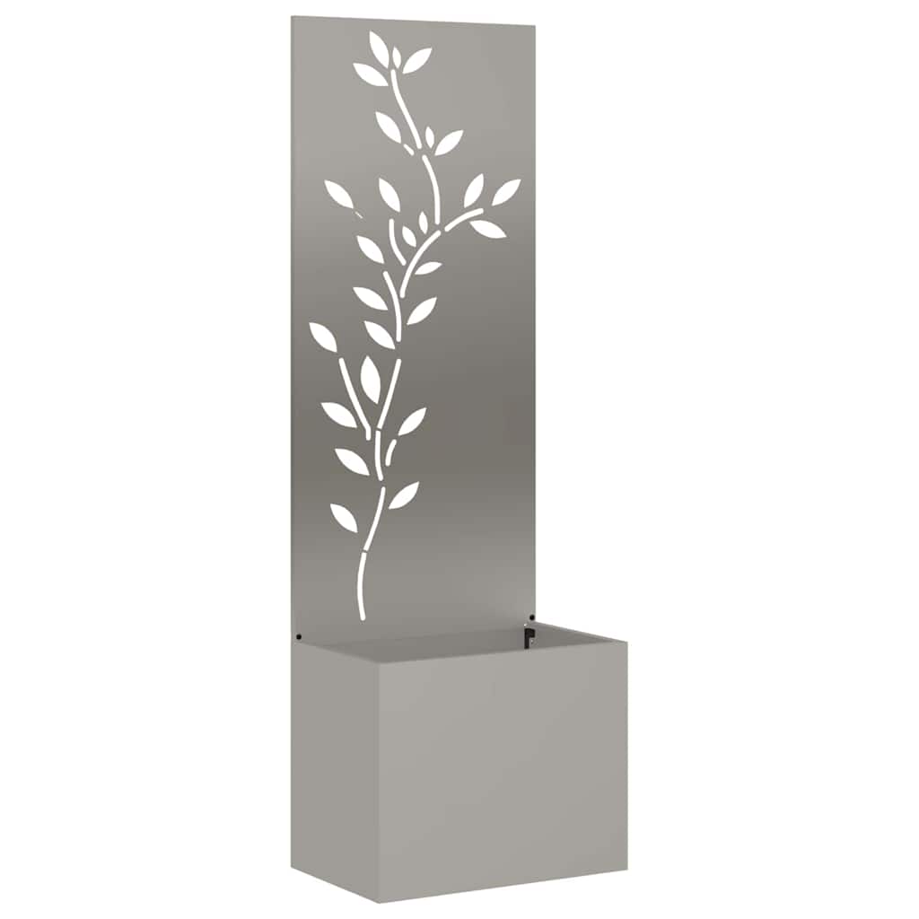 Have privatliv skærm Rusten 50 x 140 cm Forvitret stål