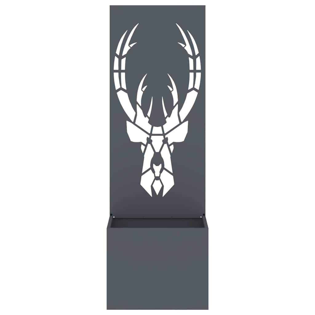 Have privatliv skærm Antracit 50 x 140 cm Koldvalset stål