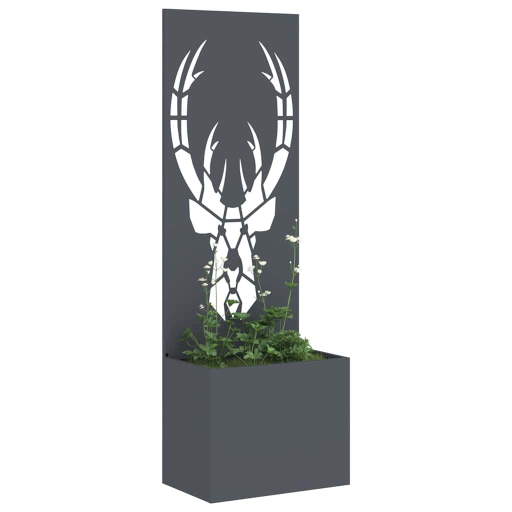 Have privatliv skærm Antracit 50 x 140 cm Koldvalset stål