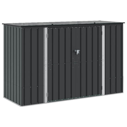 Have Opbevaringskasse Sort 214 x 82 x 132 cm Stål