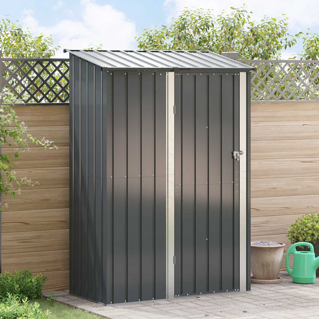 Haveskure Antracit 140,5 x 74 x 200 cm Metal