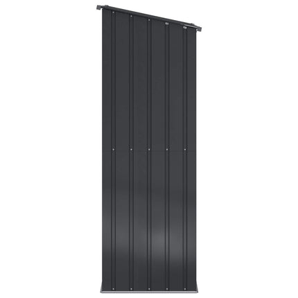 Haveskure Antracit 140,5 x 74 x 200 cm Metal