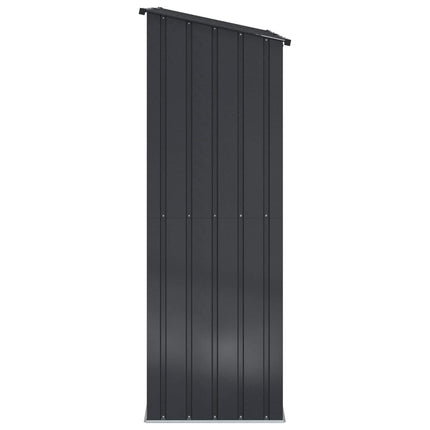 Haveskure Antracit 203,5 x 73 x 200 cm Metal