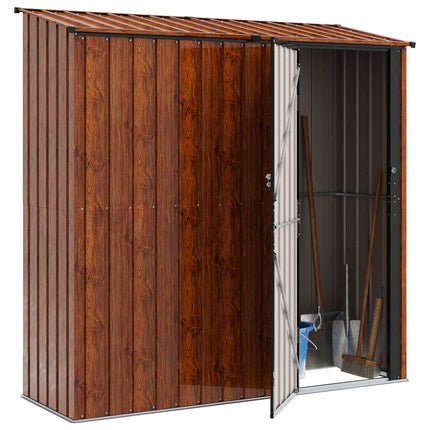 Haveskure Brun 203,5 x 73 x 200 cm Metal
