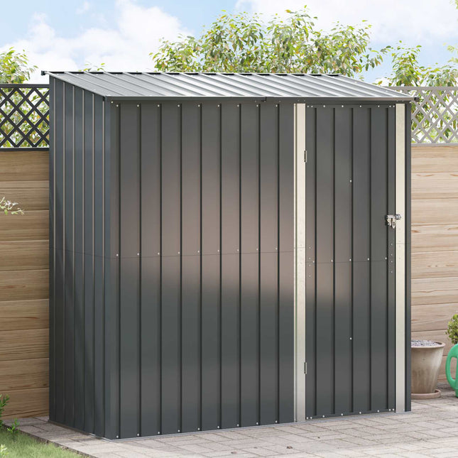 Haveskure Antracit 203 x 85,5 x 200 cm Metal