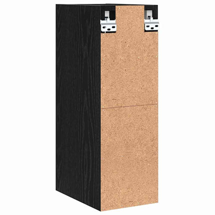 Hængeskab Sort eg 20 x 29,5 x 60 cm Konstrueret træ