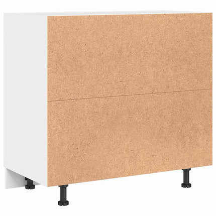 Køkken Hjørne Base Skab Sort eg 86 x 46 x 81,5 cm