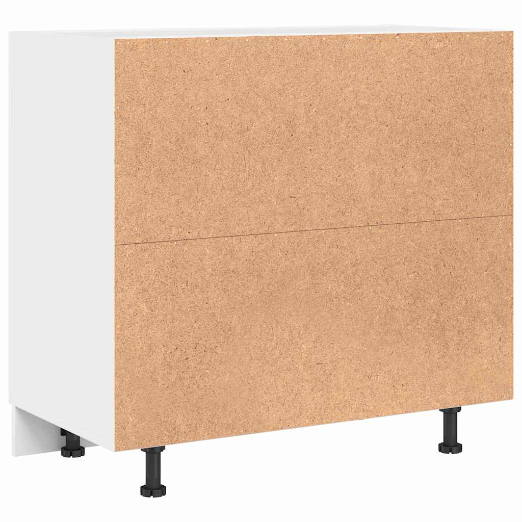 Køkken Hjørne Base Skab med dør Sort eg 86 x 46 x 81,5 cm