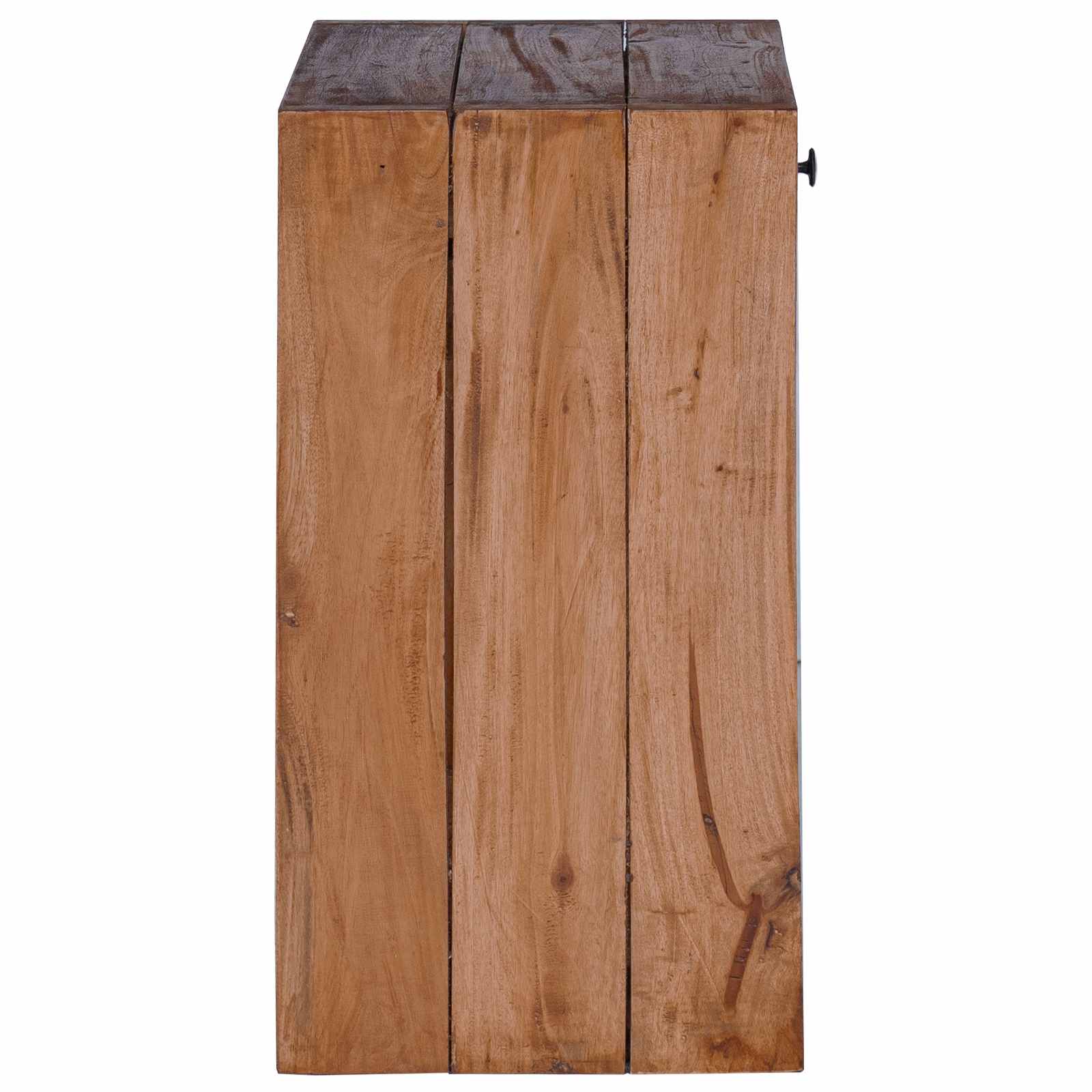 Sengebord med skuffe Brun 63 x 30 x 79 cm Massiv Mahogni